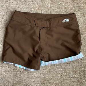 North Face reversible shorts